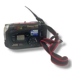 JVC GR-AX720U VHS-C Videomovie Video Camera Camcorder - TESTED! No Charger